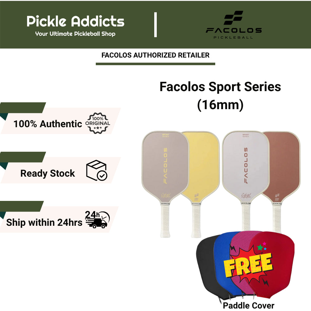 Facolos Sport Series 2025 – Colorful Collection 2.0 16mm Pickleball Paddle