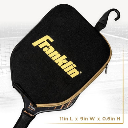 Franklin Pickleball Paddle Cover Protective Padded Cover with Fence Hook Universal Size Paddle Case