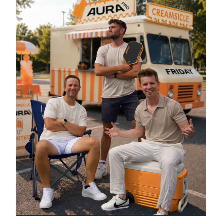 Friday Aura Pro Elongated - Metallic Orange Creamsicle Limited Edition