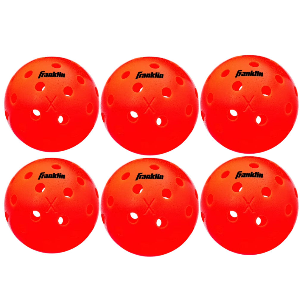 Franklin Sports X-40 Ember Outdoor Pickleballs 40 Holes