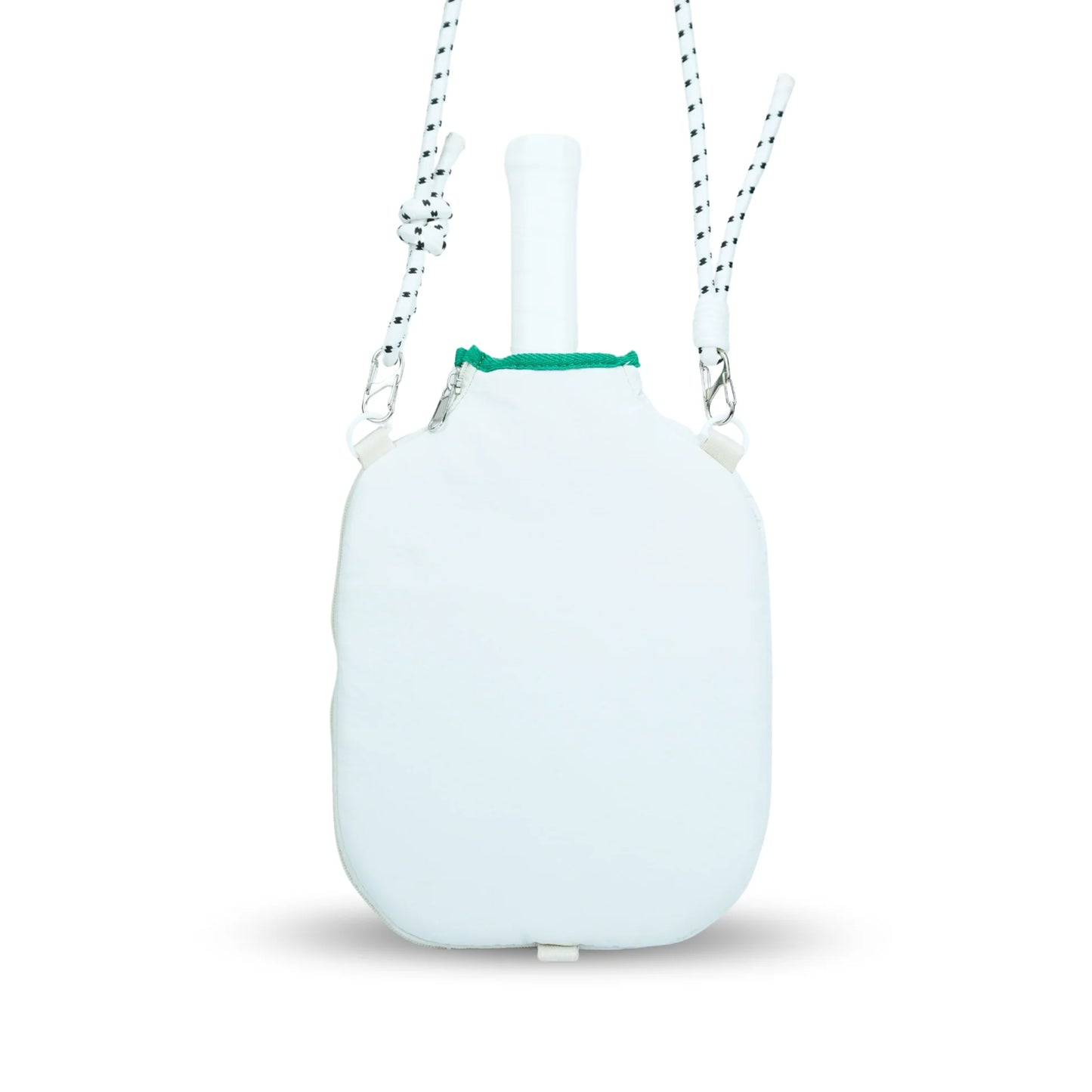 POCKETTE – PICKLEBALL PADDLE CASE (GREEN/WHITE)
