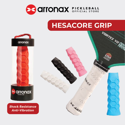 ARRONAX Hesacore Grip for Pickleball Paddles - Silicone Anti-Slip, Sweat-Resistant