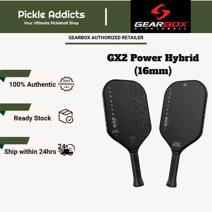 Gearbox GX2 Power Hybrid Pickleball Paddle (16mm)