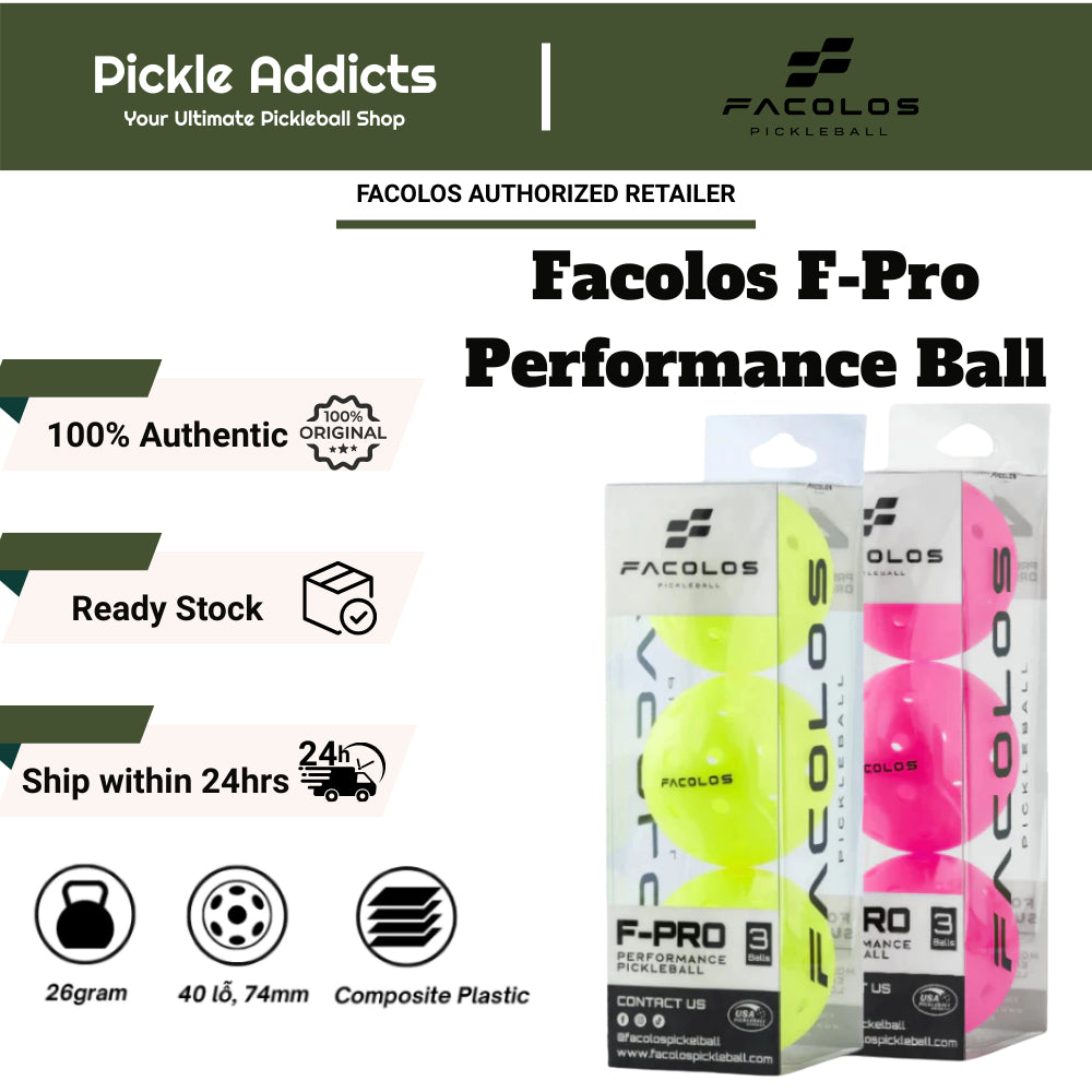 Facolos F-Pro Performance Pickleball Ball