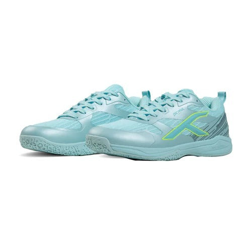 Hundred Beast Max Multicourt Pickleball Shoes Blue Lime Color