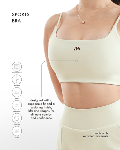 5AM AMpower Bra Sand