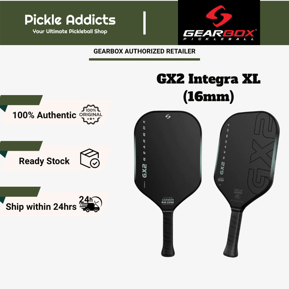 Gearbox GX2 Integra XL Pickleball Paddle (16mm)