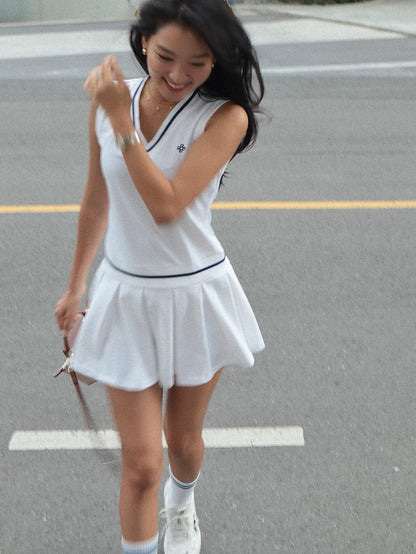 PICKNMIX IVY Dress White