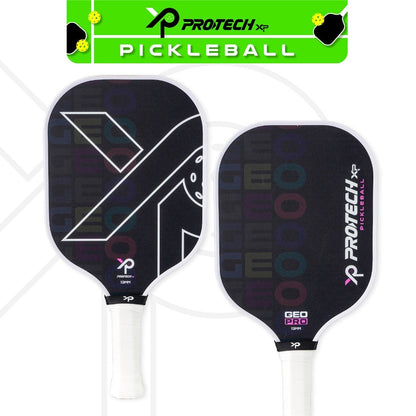 Protech XP GEO Series Pickleball Premiun & Economic Set  (2 Paddles/4 Balls/1 Case)(13mm)