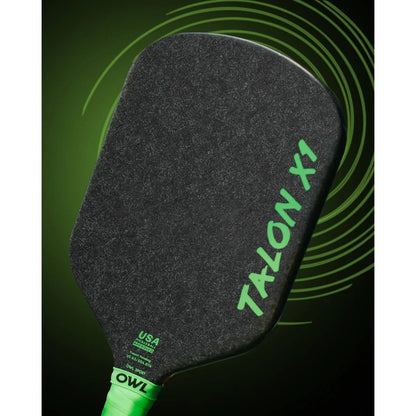 Owl Jack Munro Pickleball Paddle Talon X1 16mm - Eclipse Midnight
