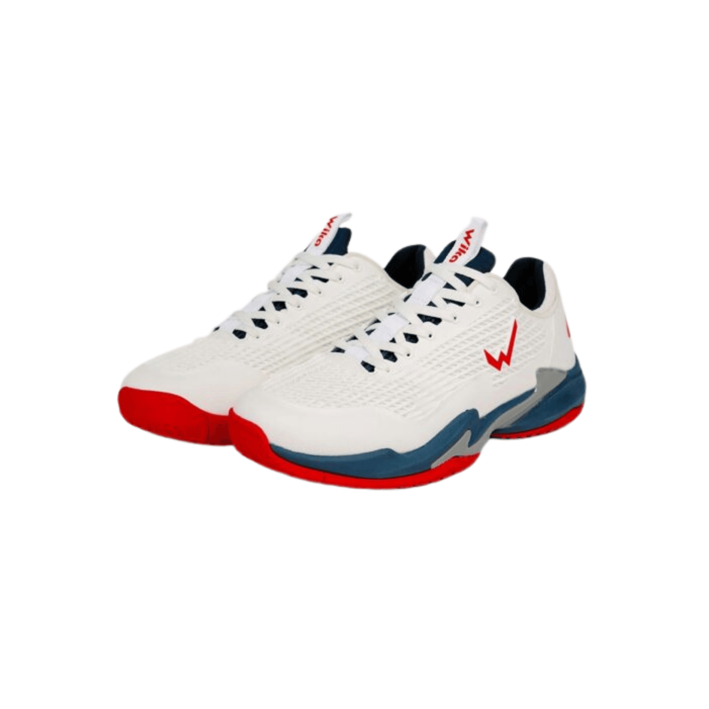 Wika Astro White and Red Pickleball Shoes