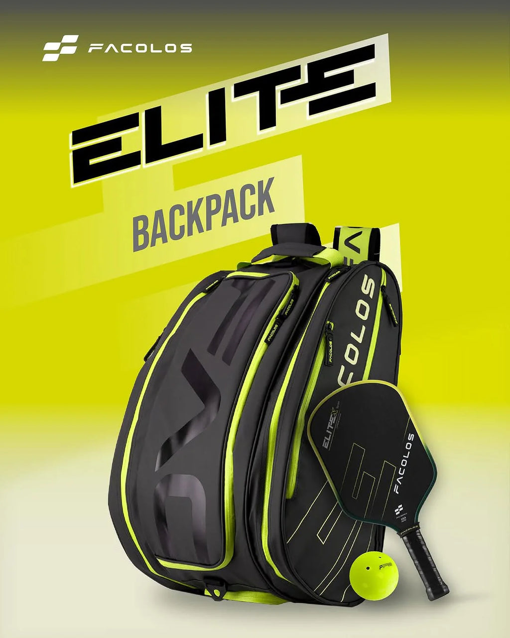 Facolos Elite Pickleball Backpack