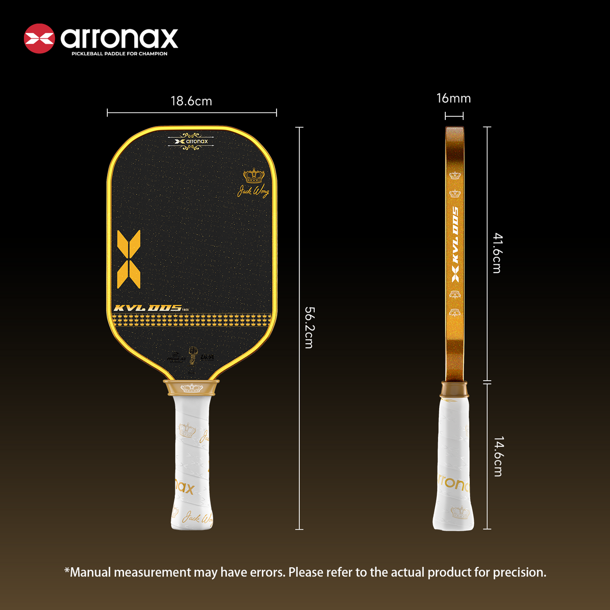 Arronax KVL005 product specifications and dimensions