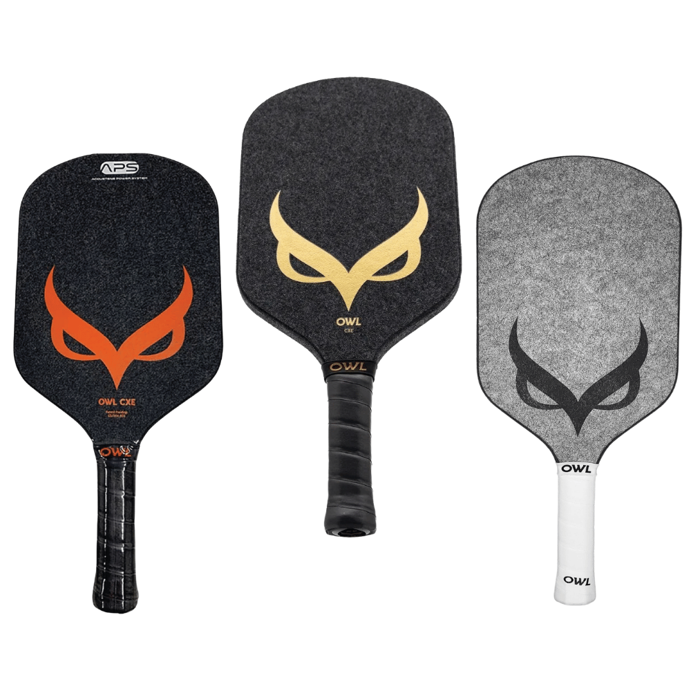 OWL Pickleball CXE - Drew Brees Limited Edition Pickleball Paddle 16mm Hybrid