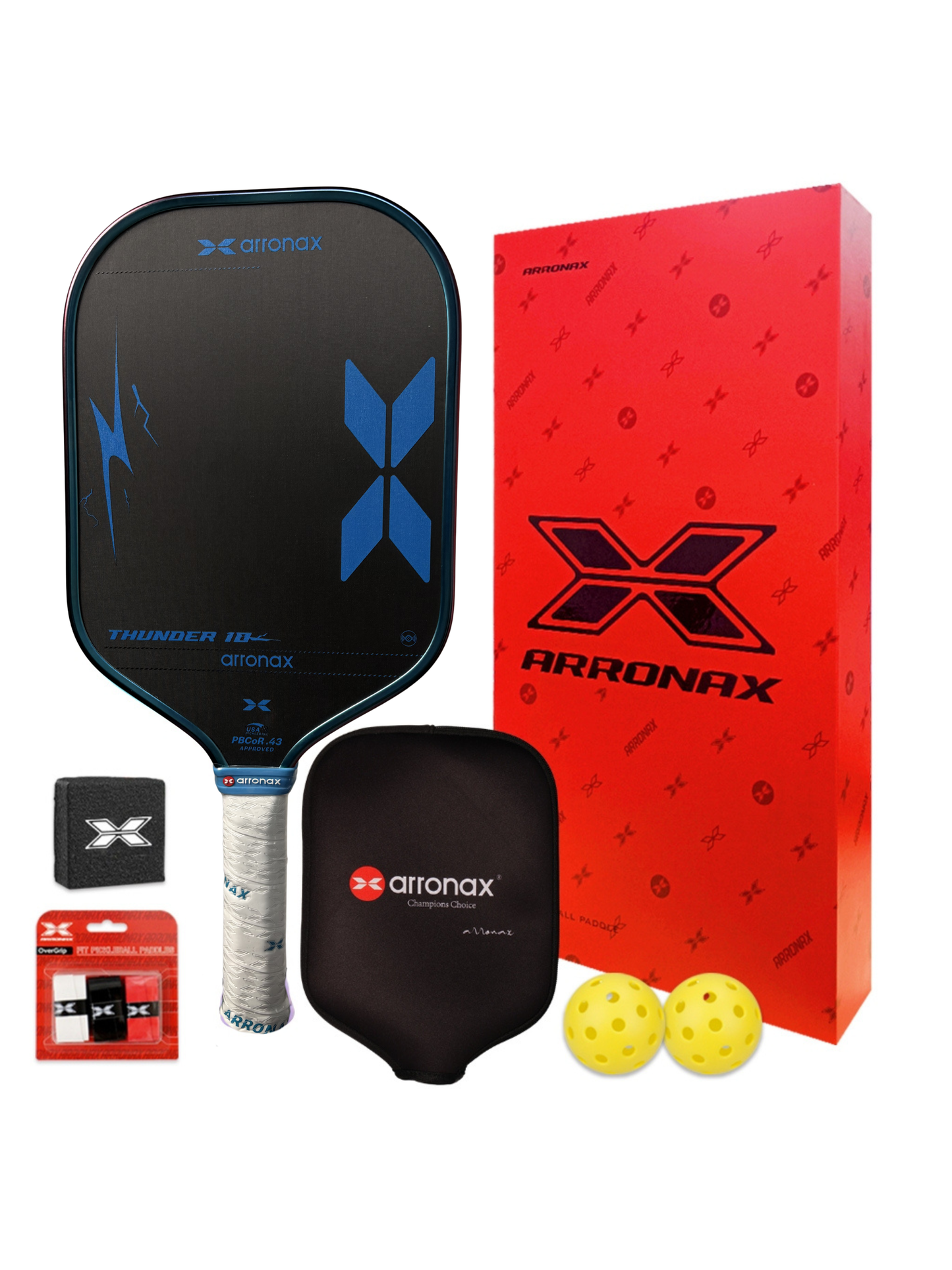 Arronax Thunder 10 Gen 4 Foam Core Pickleball Paddle(Limited Edition)