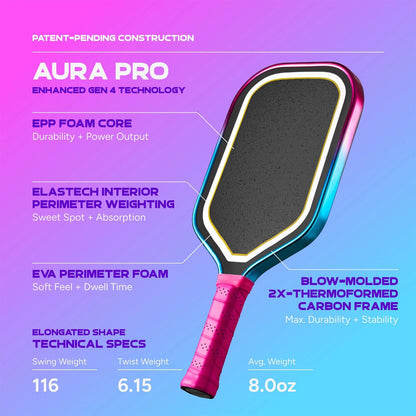FRIDAY Aura Pro Elongated - Metallic Vice Blue Pink Limited Edition