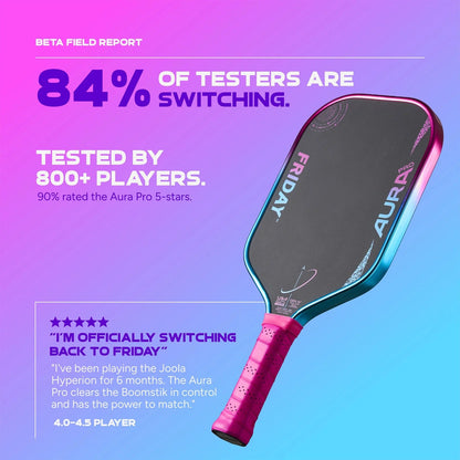 FRIDAY Aura Pro Elongated - Metallic Vice Blue Pink Limited Edition