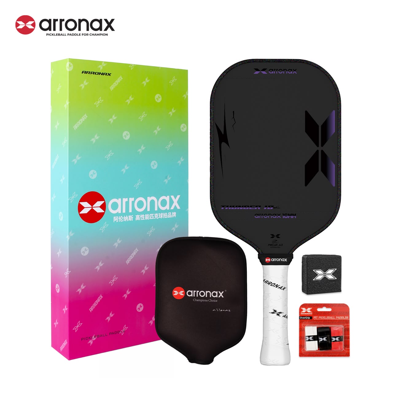 ARRONAX Thunder 10 II Black Purple Color 16mm (pre-order)