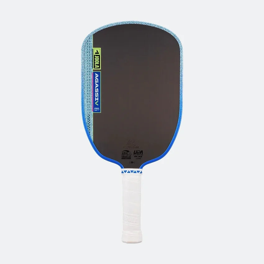 JOOLA Agassi Pro V - Andre Agassi Washed Indigo 16mm Pickleball Paddle