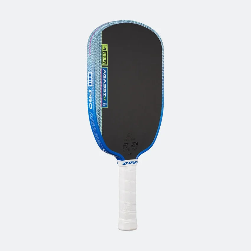 JOOLA Agassi Pro V - Andre Agassi Washed Indigo 16mm Pickleball Paddle