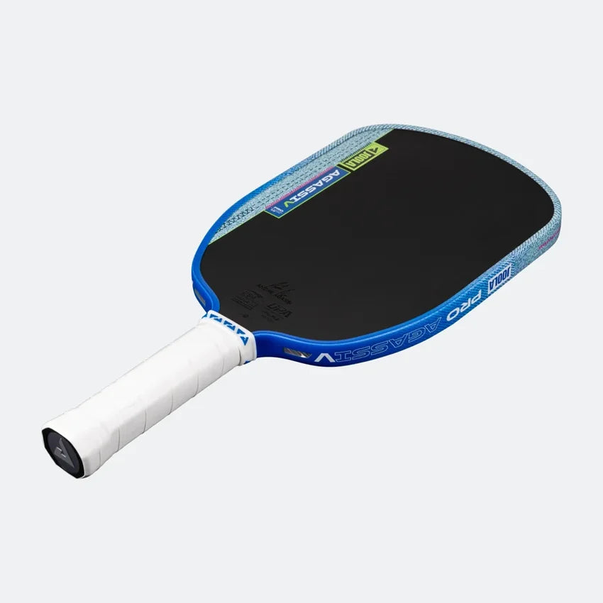 JOOLA Agassi Pro V - Andre Agassi Washed Indigo 16mm Pickleball Paddle