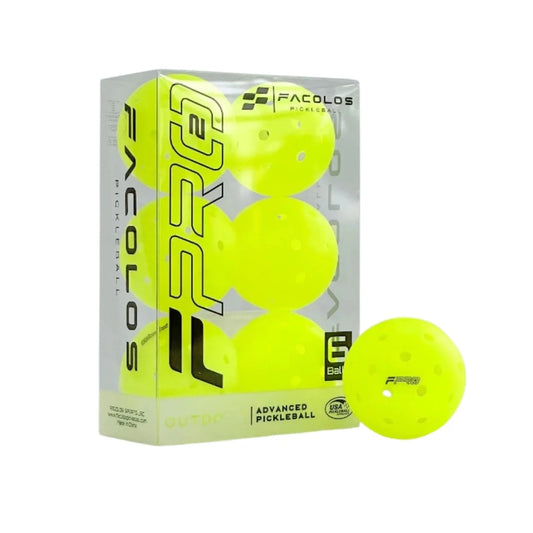 Facolos F-Pro Performance Pickleball Ball (Box of 6)