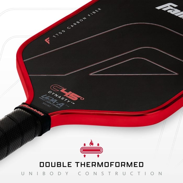 Franklin C45° Dynasty Paddles 14/16mm Red