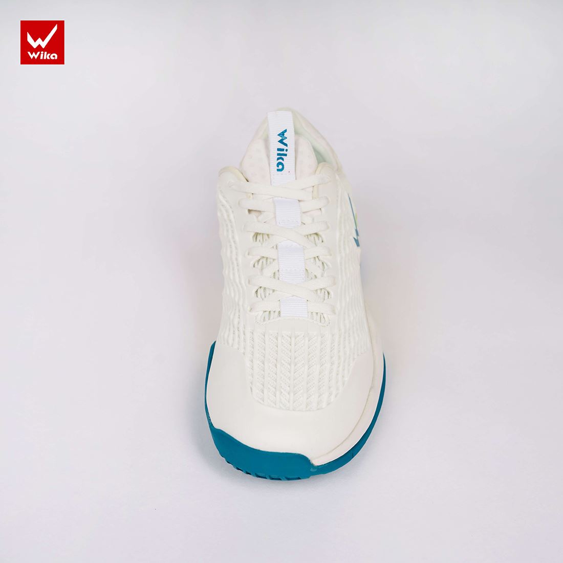 Wika Astro White Blue Green Pickleball Shoes