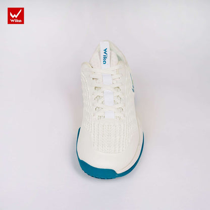 Wika Astro White Blue Green Pickleball Shoes