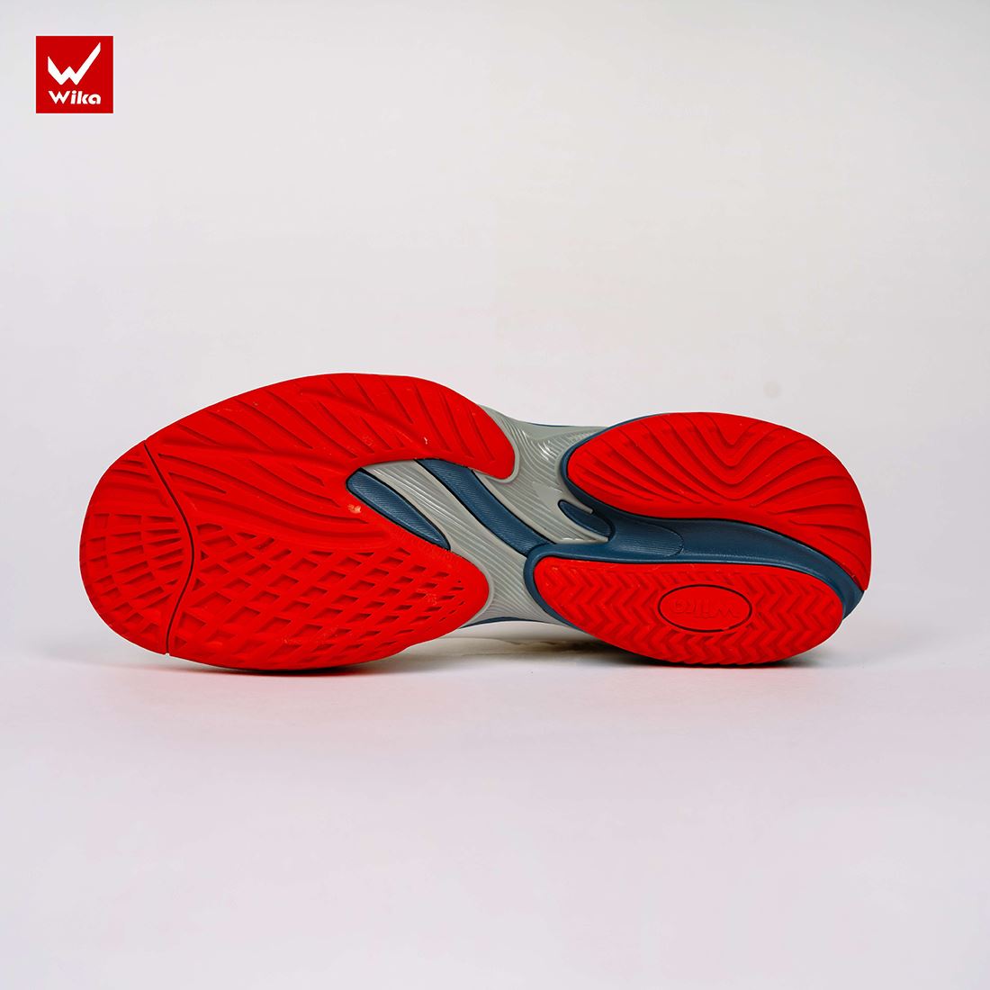 Wika Astro White and Red Pickleball Shoes