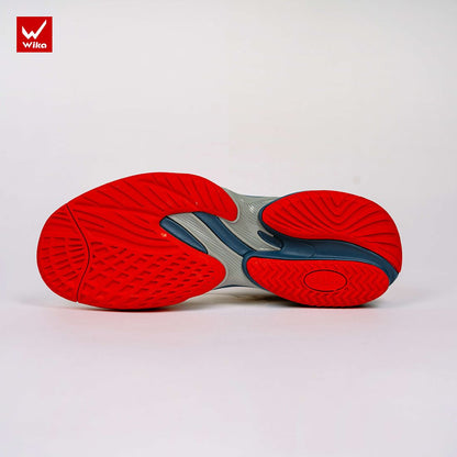Wika Astro White and Red Pickleball Shoes