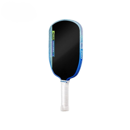 JOOLA Agassi Pro V Washed Indigo pickleball paddle - side profile