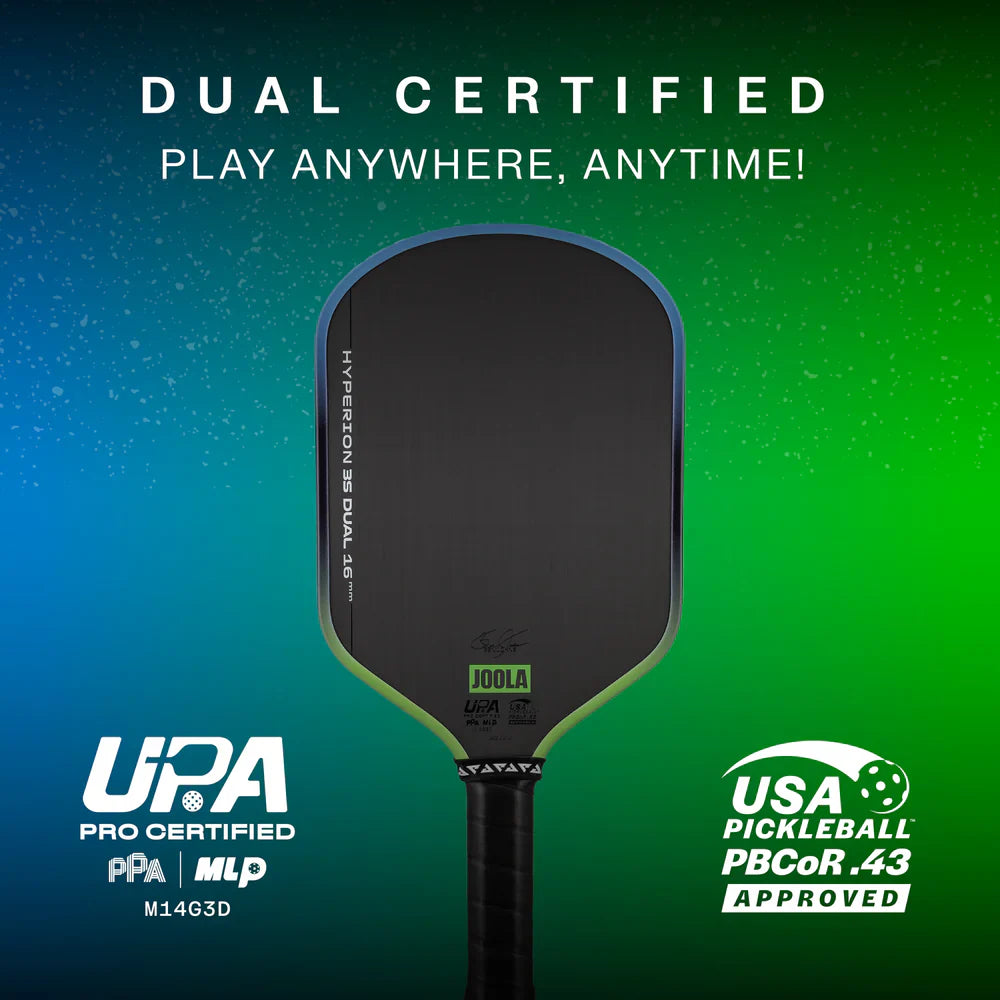 Joola Hyperion 3S Dual 16mm Pickleball Paddle