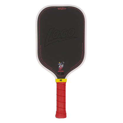 Bread & Butter Loco 2 Elongated pickleball paddle in Blanco - front render