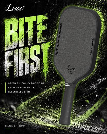 Luzz Cannon XPP M1 16mm pickleball paddle - Bite First