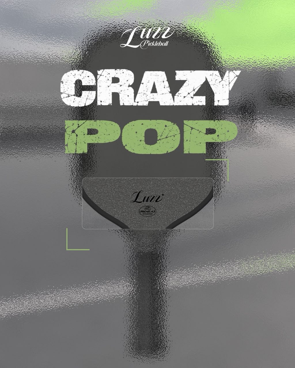 Luzz Cannon XPP M1 16mm pickleball paddle - Crazy Pop