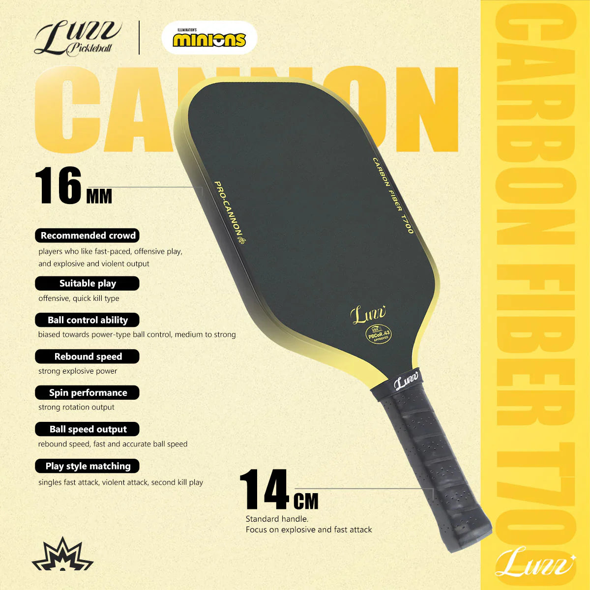 Luzz Cannon Minions T700