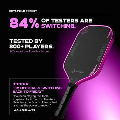 FRIDAY Aura Pro Elongated - Metallic Pink Blackout Limited Edition