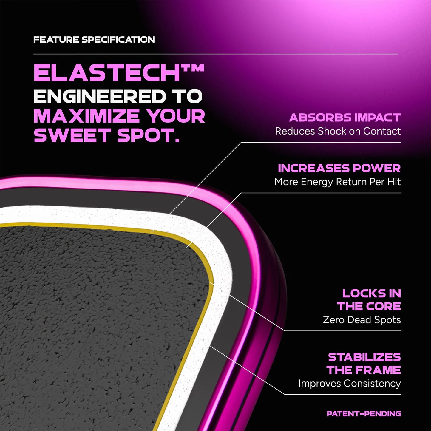 FRIDAY Aura Pro Elongated - Metallic Pink Blackout Limited Edition
