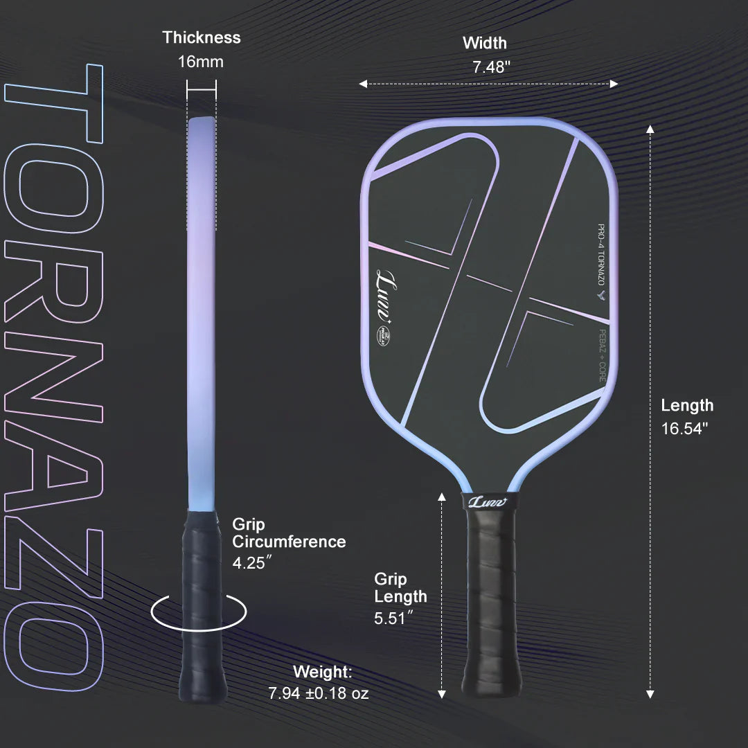 Luzz Pro 4 Tornazo Performance Paddle 16mm
